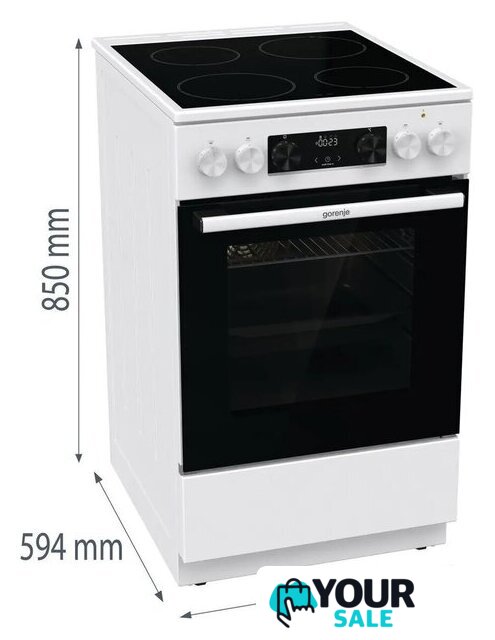 Кухонная плита Gorenje GEC5C61WG - Изображение №6 — Интернет-магазин Your Sale