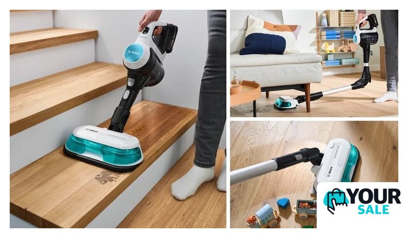 Пылесос Bosch Unlimited 7 ProHygienic Aqua BCS71HYG1 - Изображение №7 — Интернет-магазин Your Sale