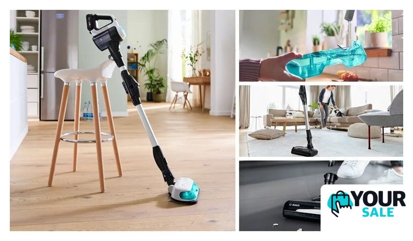 Пылесос Bosch Unlimited 7 ProHygienic Aqua BCS71HYG1 - Изображение №9 — Интернет-магазин Your Sale