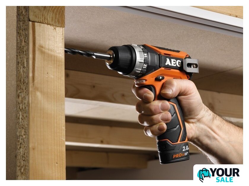 Дрель-шуруповерт AEG Powertools BS 12C2 LI-202C 4935447867 (с 2-мя АКБ) - Изображение №2 — Интернет-магазин Your Sale