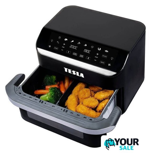 Аэрогриль (аэрофритюрница) Tesla Electronics AirCook FlexiZone Q570 XXL - Изображение №7 — Интернет-магазин Your Sale