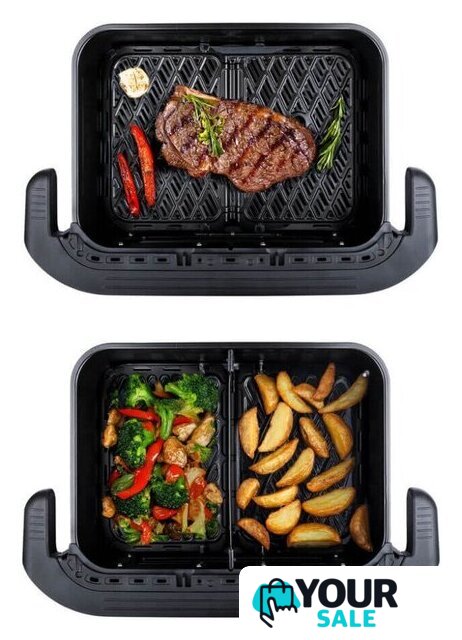 Аэрогриль (аэрофритюрница) Tesla Electronics AirCook FlexiZone Q570 XXL - Изображение №9 — Интернет-магазин Your Sale