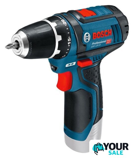Дрель-шуруповерт Bosch GSR 12V-15 Professional 0601868101 (без АКБ) - Изображение №1 — Интернет-магазин Your Sale