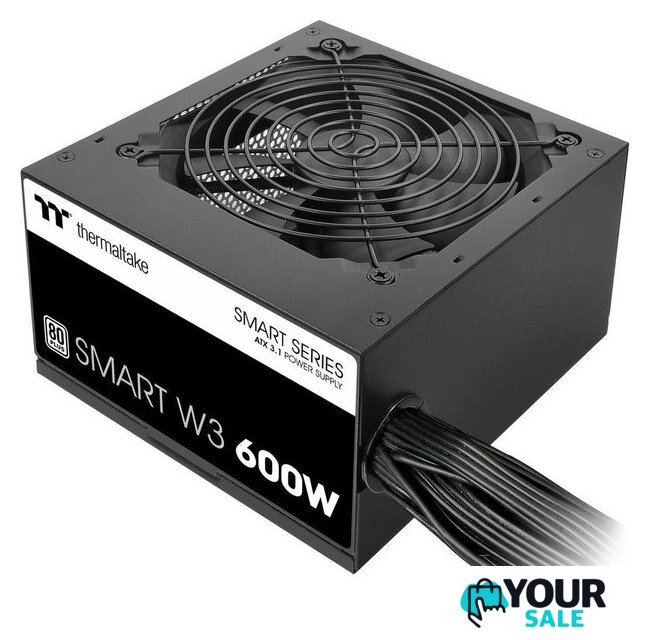 Блок питания Thermaltake Smart W3 600W PS-SPW-0600NNFAWE-1 - Изображение №1 — Интернет-магазин Your Sale