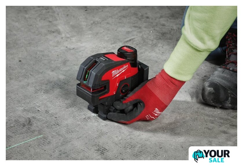 Лазерный нивелир Milwaukee M12 CLL4P-301C 4933479203 (с 1-им АКБ, кейс) - Изображение №11 — Интернет-магазин Your Sale