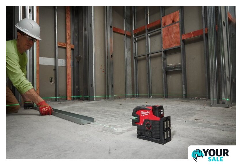 Лазерный нивелир Milwaukee M12 CLL4P-301C 4933479203 (с 1-им АКБ, кейс) - Изображение №15 — Интернет-магазин Your Sale