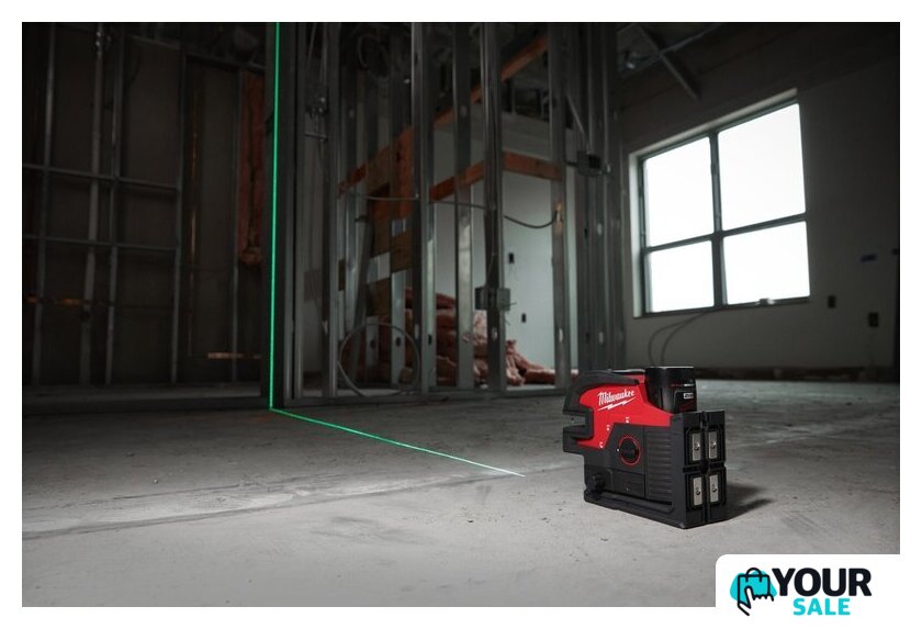 Лазерный нивелир Milwaukee M12 CLL4P-301C 4933479203 (с 1-им АКБ, кейс) - Изображение №9 — Интернет-магазин Your Sale