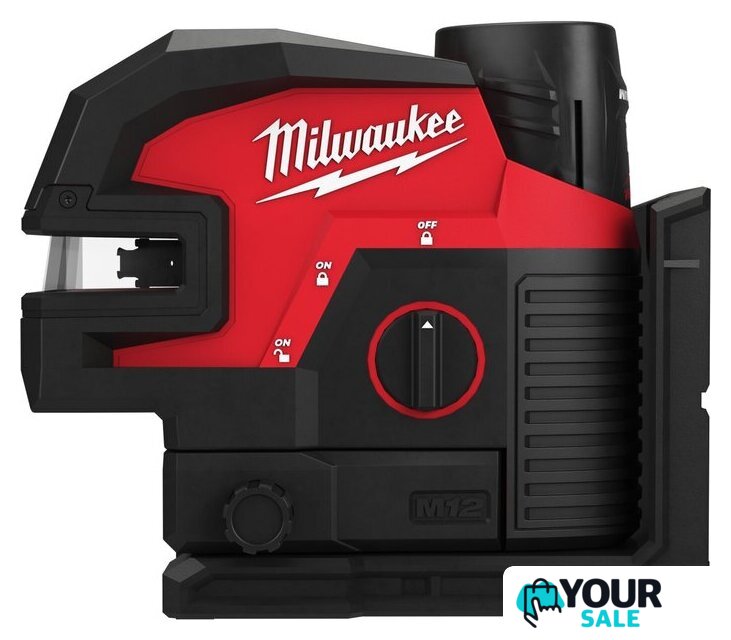 Лазерный нивелир Milwaukee M12 CLL4P-301C 4933479203 (с 1-им АКБ, кейс) - Изображение №1 — Интернет-магазин Your Sale