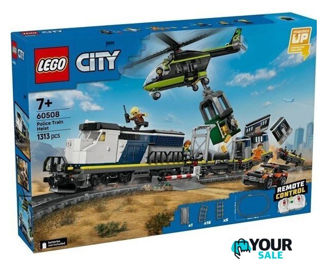 Конструктор LEGO City 60508 Ограбление полицейского поезда - Изображение №1 — Интернет-магазин Your Sale