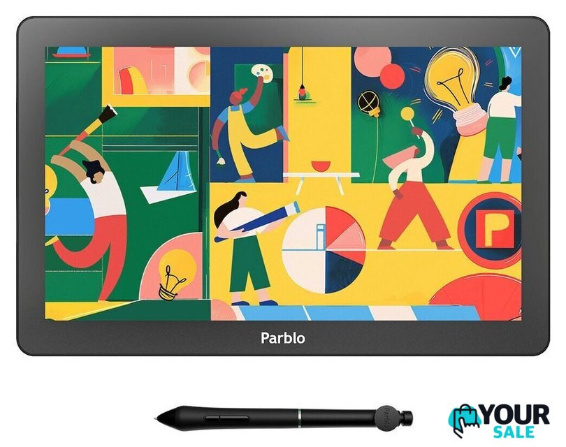 Графический монитор Parblo Coast 16 Pro Gen2 (черный) - Изображение №1 — Интернет-магазин Your Sale