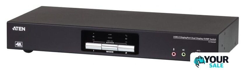 KVM переключатель Aten CS1942DP-AT-G - Изображение №1 — Интернет-магазин Your Sale