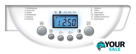Хлебопечка MPM MUC-01 - Изображение №2 — Интернет-магазин Your Sale