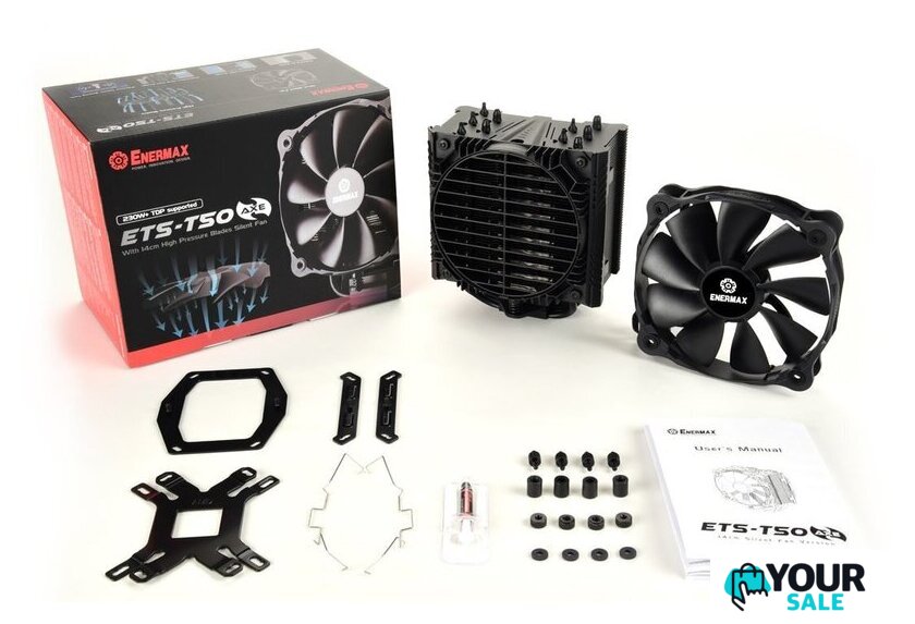 Кулер для процессора Enermax ETS-T50 AXE Silent Edition ETS-T50A-FSS - Изображение №9 — Интернет-магазин Your Sale
