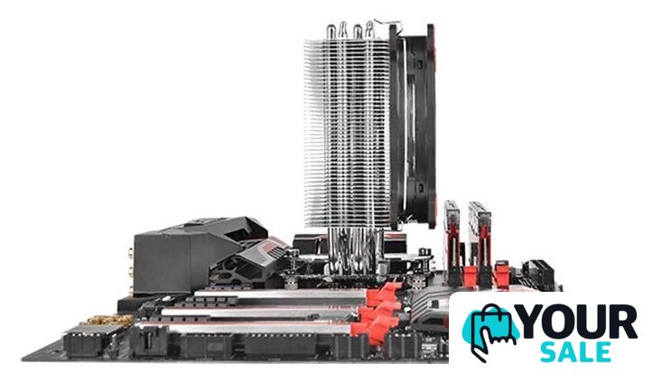 Кулер для процессора Thermaltake Riing Silent 12 (красный) [CL-P022-AL12RE-A] - Изображение №7 — Интернет-магазин Your Sale