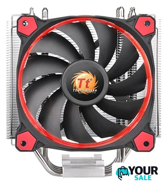 Кулер для процессора Thermaltake Riing Silent 12 (красный) [CL-P022-AL12RE-A] - Изображение №1 — Интернет-магазин Your Sale