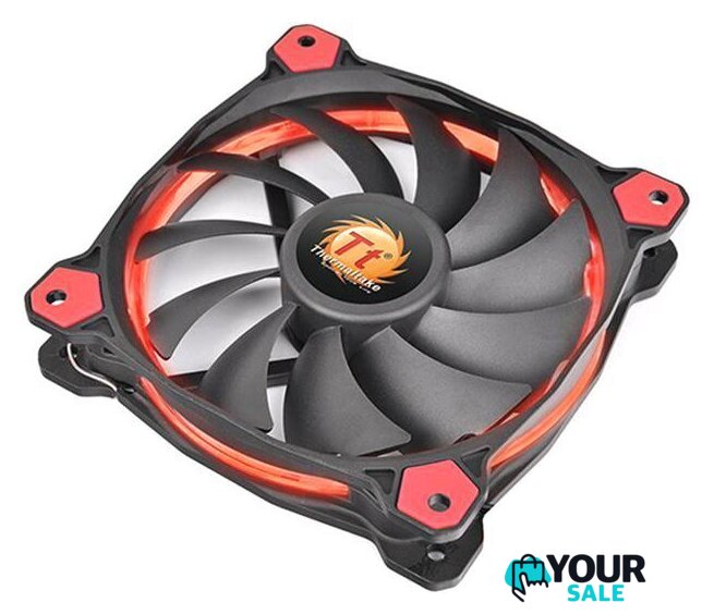 Кулер для процессора Thermaltake Riing Silent 12 (красный) [CL-P022-AL12RE-A] - Изображение №5 — Интернет-магазин Your Sale