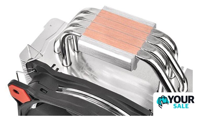 Кулер для процессора Thermaltake Riing Silent 12 (красный) [CL-P022-AL12RE-A] - Изображение №8 — Интернет-магазин Your Sale