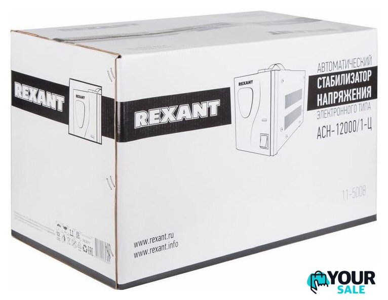 Стабилизатор напряжения Rexant АСН-12 000/1-Ц - Изображение №4 — Интернет-магазин Your Sale