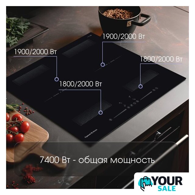 Варочная панель Zigmund & Shtain CI 62.6 B - Изображение №3 — Интернет-магазин Your Sale