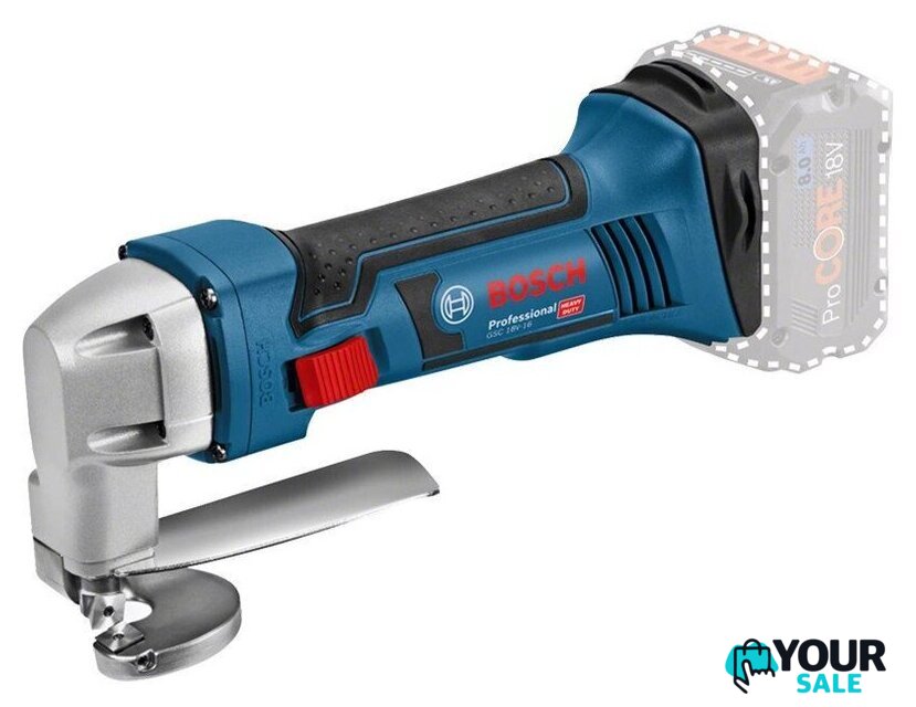 Листовые электрические ножницы Bosch GSC 18V-16 E Professional 0601926300 (без АКБ) - Изображение №1 — Интернет-магазин Your Sale