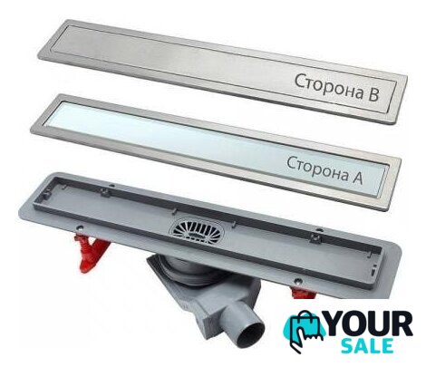 Трап/канал Pestan Confluo Premium White Glass Line 450 - Изображение №2 — Интернет-магазин Your Sale