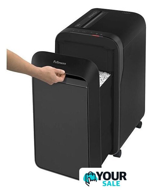 Шредер Fellowes Powershred LX221 (черный) - Изображение №3 — Интернет-магазин Your Sale