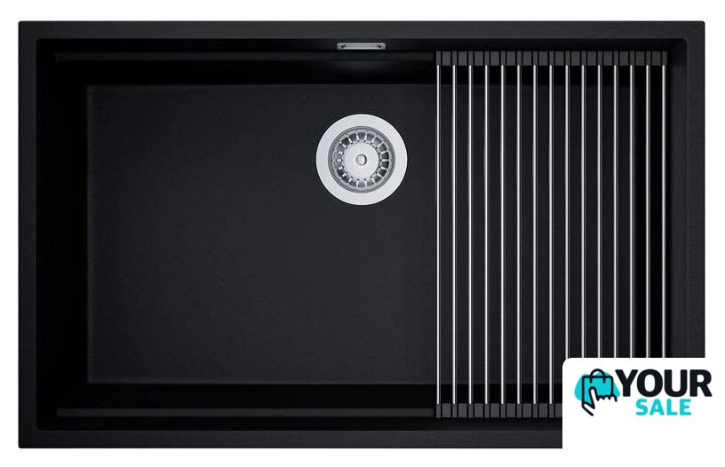 Кухонная мойка Globalo Miralio 80.1 Black/IX - Изображение №7 — Интернет-магазин Your Sale