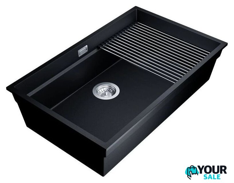 Кухонная мойка Globalo Miralio 80.1 Black/IX - Изображение №9 — Интернет-магазин Your Sale