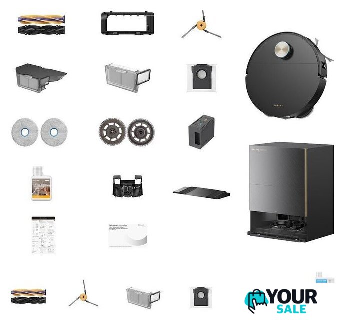 Робот-пылесос Dreame Robot Vacuum X60 Ultra Complete Black RLX87DE (евровилка, черный) - Изображение №13 — Интернет-магазин Your Sale
