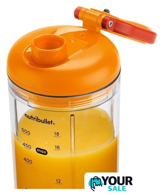 Портативный блендер NutriBullet Flex NBP013OR - Изображение №3 — Интернет-магазин Your Sale