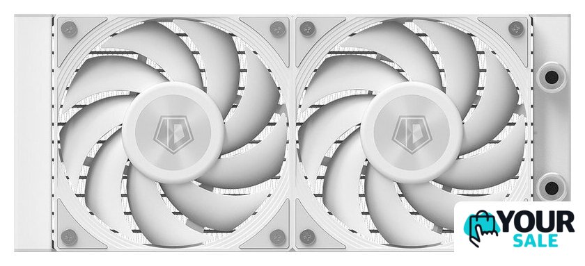 Система жидкостного охлаждения для процессора ID-Cooling DX240 Max White - Изображение №3 — Интернет-магазин Your Sale
