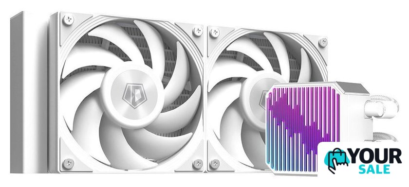 Система жидкостного охлаждения для процессора ID-Cooling DX240 Max White - Изображение №1 — Интернет-магазин Your Sale