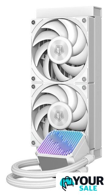 Система жидкостного охлаждения для процессора ID-Cooling DX240 Max White - Изображение №2 — Интернет-магазин Your Sale