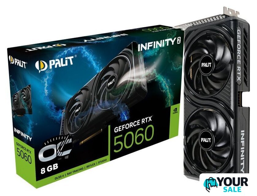 Видеокарта Palit GeForce RTX 5060 Infinity 2 OC NE75060V19P1-GB2063L - Изображение №8 — Интернет-магазин Your Sale