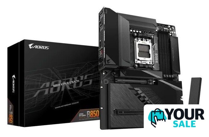 Материнская плата Gigabyte B850 Aorus Stealth - Изображение №6 — Интернет-магазин Your Sale