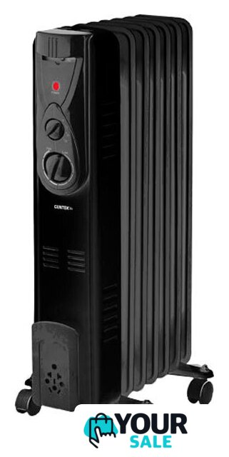 Масляный радиатор CENTEK CT-6200 Black - Изображение №1 — Интернет-магазин Your Sale