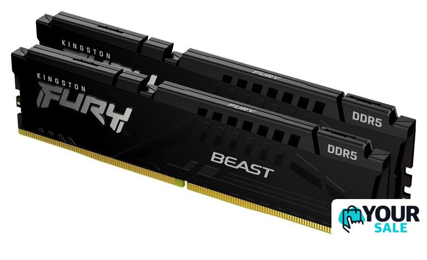 Оперативная память Kingston FURY Beast 2x32ГБ DDR5 5200 МГц KF552C40BB2K2-64 - Изображение №1 — Интернет-магазин Your Sale