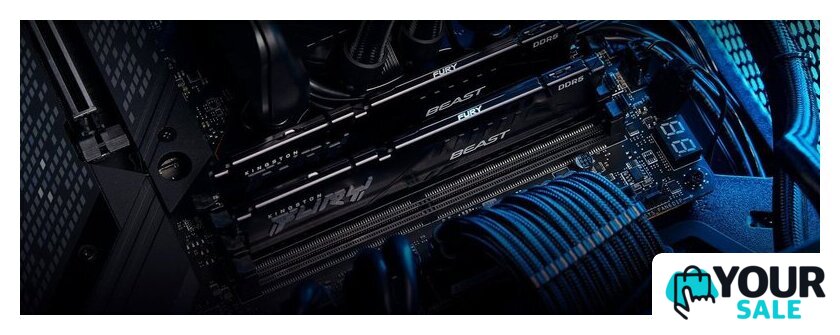 Оперативная память Kingston FURY Beast 2x32ГБ DDR5 5200 МГц KF552C40BB2K2-64 - Изображение №3 — Интернет-магазин Your Sale