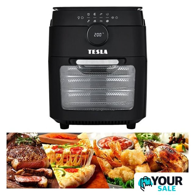 Аэрогриль (аэрофритюрница) Tesla Electronics AirCook Grill QG800 - Изображение №4 — Интернет-магазин Your Sale