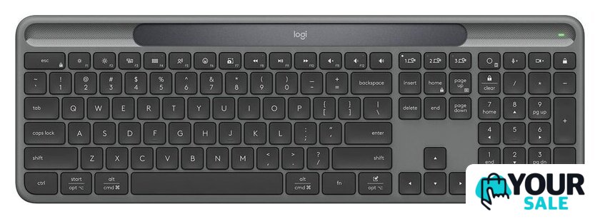 Клавиатура Logitech Signature Slim Solar+ K980 920-013755 (графитовый, нет кириллицы) - Изображение №1 — Интернет-магазин Your Sale