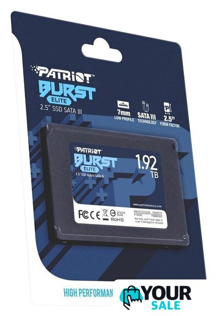 SSD Patriot Burst Elite 1.92TB PBE192TS25SSDR - Изображение №7 — Интернет-магазин Your Sale