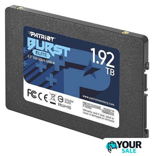 SSD Patriot Burst Elite 1.92TB PBE192TS25SSDR - Изображение №3 — Интернет-магазин Your Sale