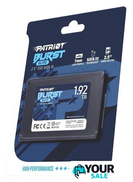 SSD Patriot Burst Elite 1.92TB PBE192TS25SSDR - Изображение №8 — Интернет-магазин Your Sale