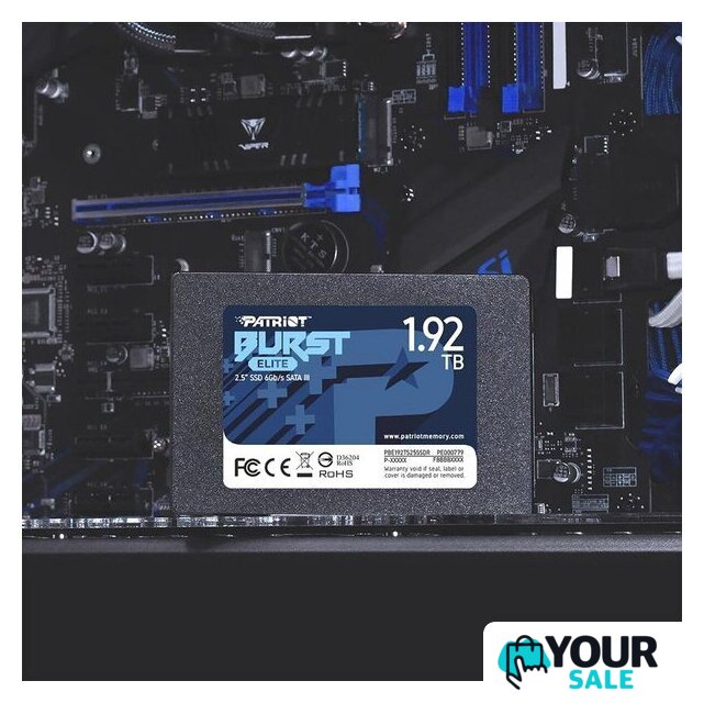 SSD Patriot Burst Elite 1.92TB PBE192TS25SSDR - Изображение №4 — Интернет-магазин Your Sale
