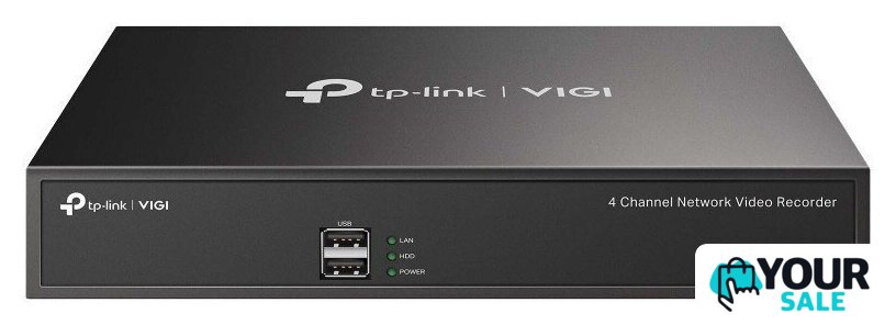 Сетевой видеорегистратор TP-Link VIGI NVR1004H - Изображение №1 — Интернет-магазин Your Sale