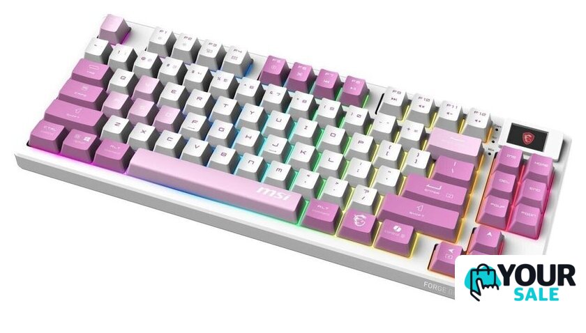 Клавиатура MSI Forge GK600 TKL Wireless Violet - Изображение №3 — Интернет-магазин Your Sale