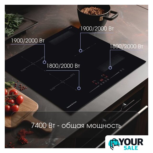 Варочная панель Zigmund & Shtain CI 61.6 B - Изображение №3 — Интернет-магазин Your Sale