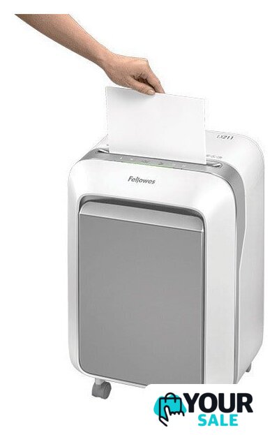 Шредер Fellowes Powershred LX211 (белый) - Изображение №3 — Интернет-магазин Your Sale