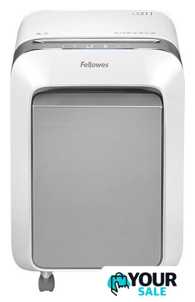 Шредер Fellowes Powershred LX211 (белый) - Изображение №1 — Интернет-магазин Your Sale