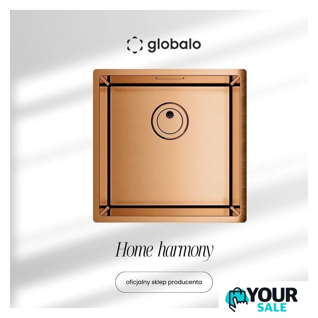 Кухонная мойка Globalo Riwolo 40.1 Copper - Изображение №1 — Интернет-магазин Your Sale